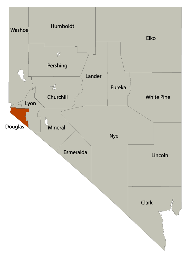 Douglas County within Nevada
